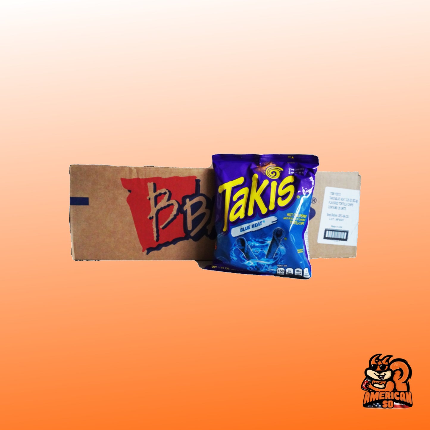 18x 100g| Takis | Blue Heat