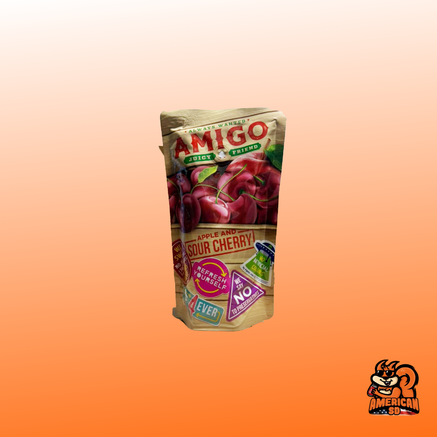 2 x 8 Amigo Sour Cherry