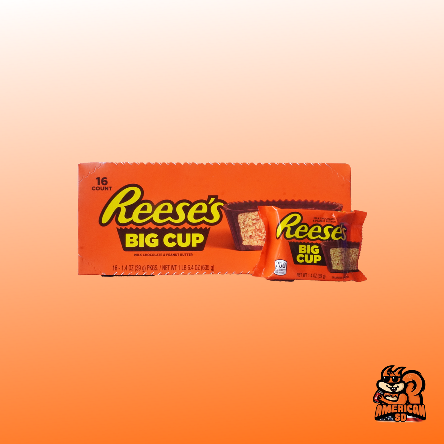 16 x 39g | Reeses | Big Cup