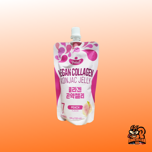 DELIEF Vegan Collagen Konjac Jelly Peach 10x120ml