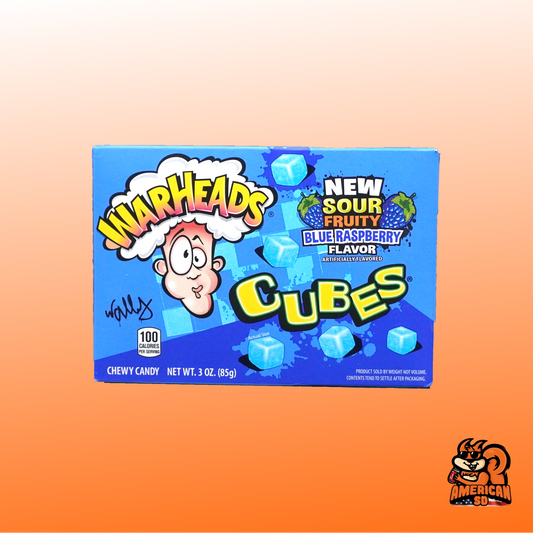 12 x 99g | Warheads |  Blue Raspberry Theater Box