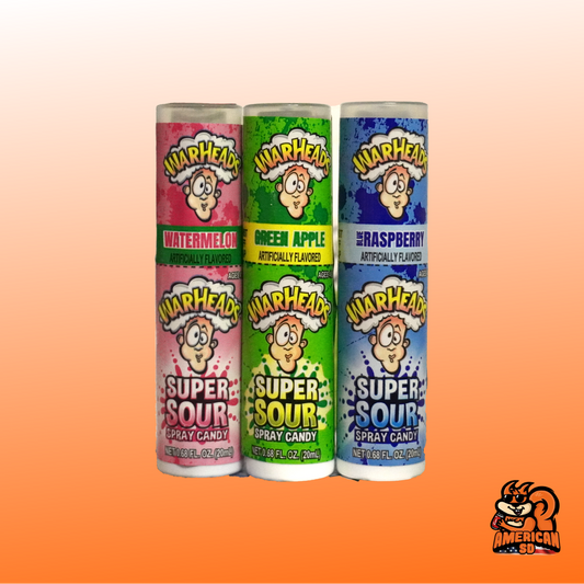 Warheads Super Sour Spray 12x 20g