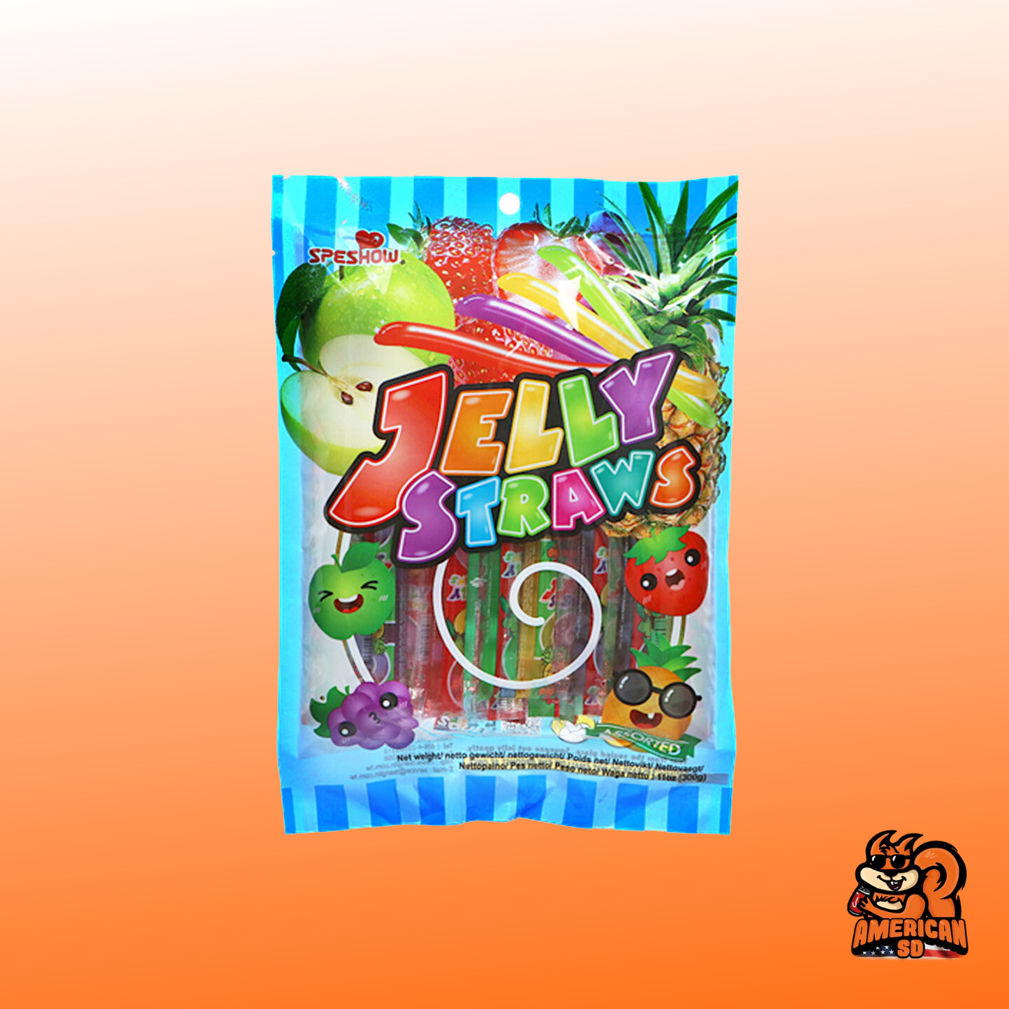 Jelly Straws 200g