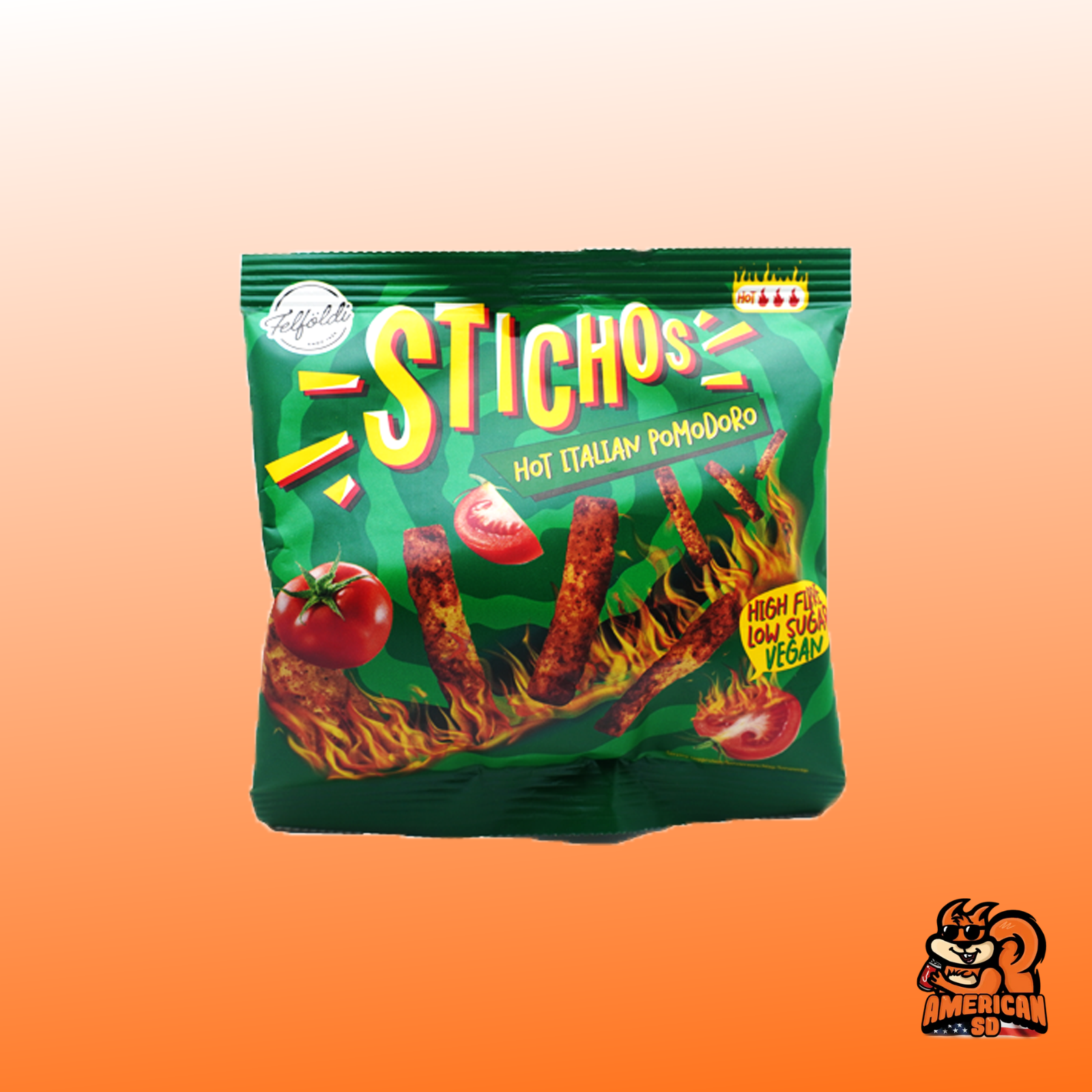 Stichos Hot Italian Pomodoro 50g Grosshandel Americansd