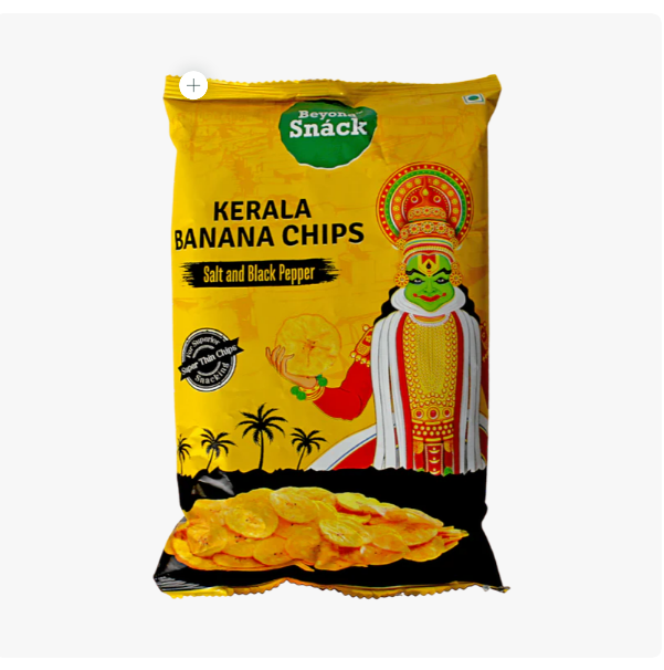 Beyond - 100g Kerala Bananenchips Salz & Schwarzer Pfeffer