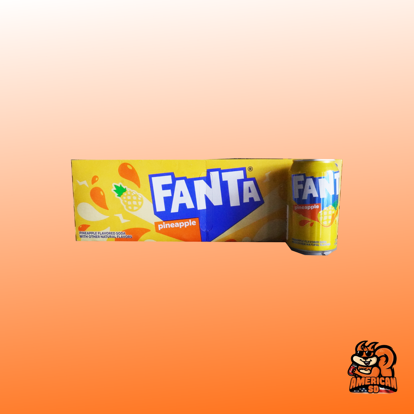 12 x 355ml | Fanta | Pineapple