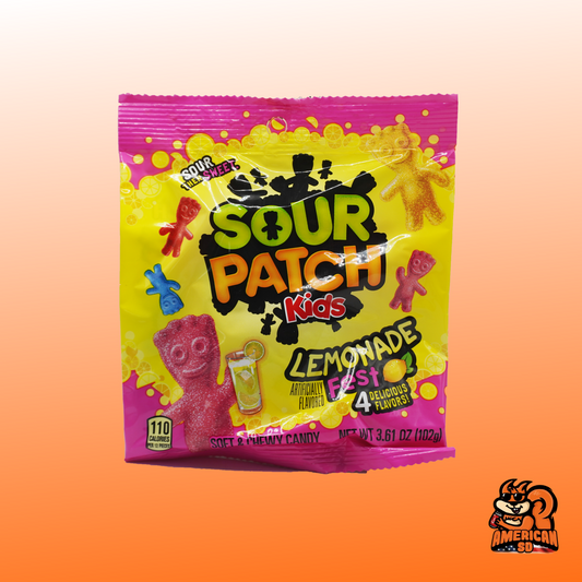 12 x 102g | Sour Patch Kids | Lemonade