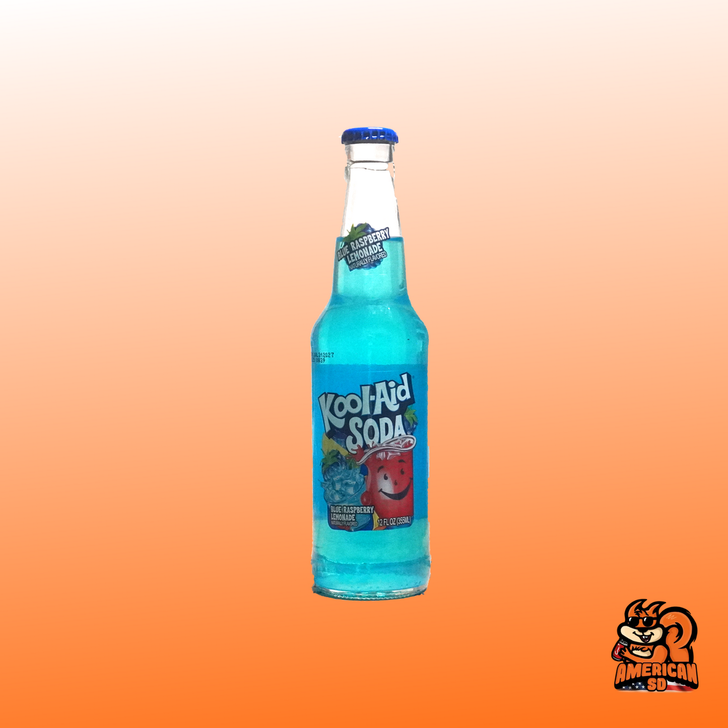 Kool Aid Soda Blueberry 12x355ml