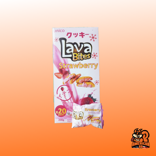 Lava Bites Strawberry 200g