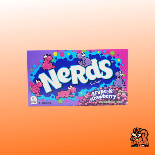 12 x 141g | Nerds | Grape&Strawberry