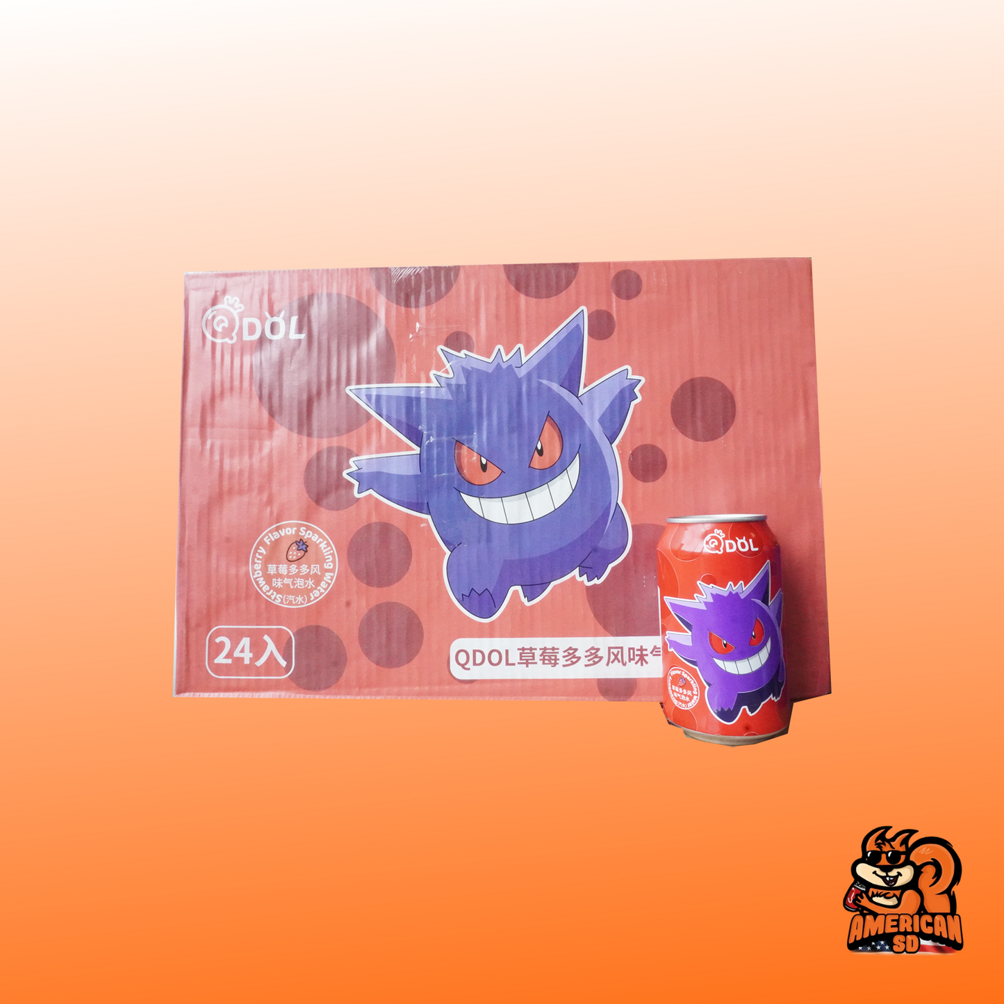 24 x 330ml | Qdol Pokemon | Gengar