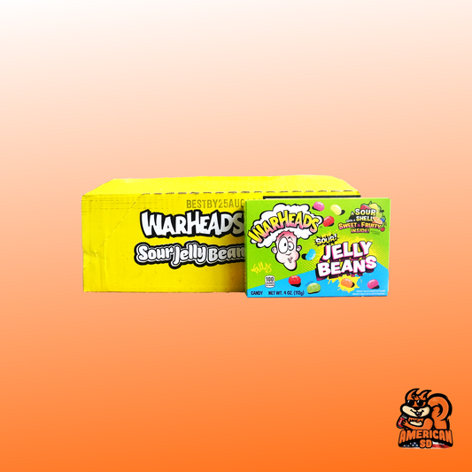 12 x 160g | Warheads | Sour Jelly Beans