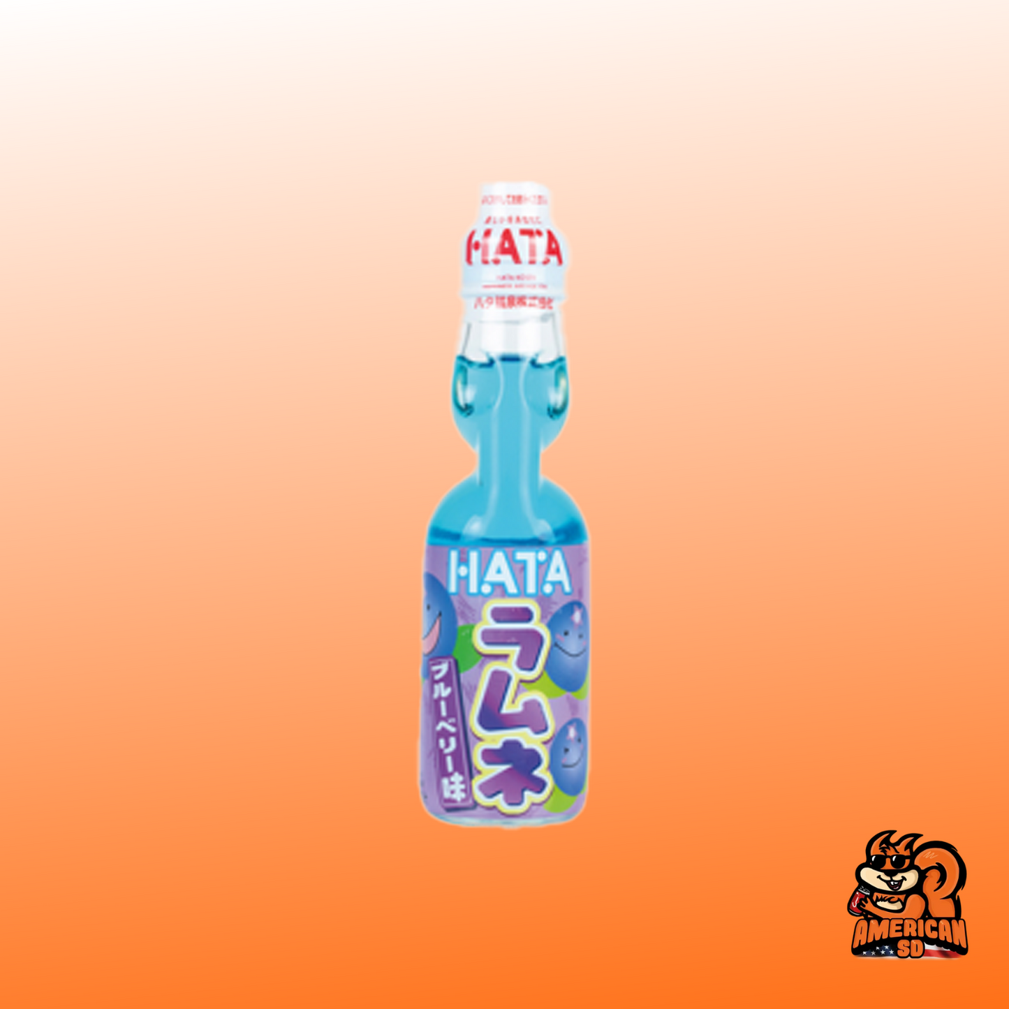 30x250ml Hata Ramune Blueberry