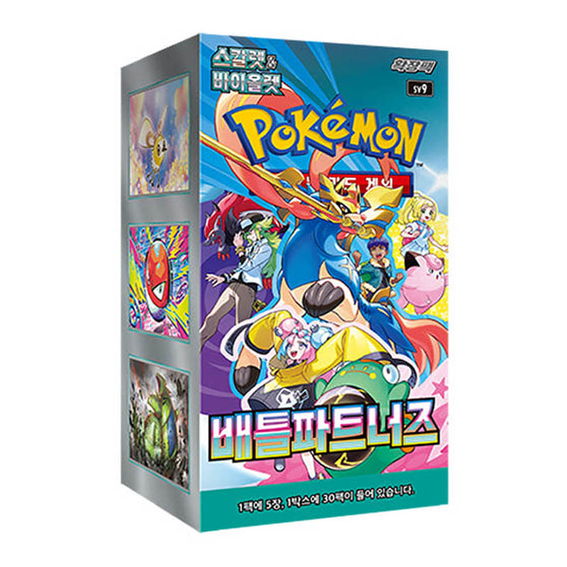 Pokemon Korea 30 Booster Battle Partners